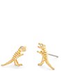 COACH Skeletal Rexy Stud Earrings - Image 3