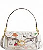 COACH Sketch Print Tabby 26 Shoulder Bag, Color:Chalk - Image 1