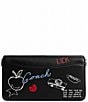 COACH Sketch Print Tabby Shoulder Bag, Color:Black - Image 2