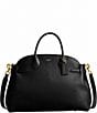 COACH Soft Empire 40 Leather Carryall Bag, Color:Black - Image 1