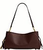 COACH Soft Grain Leather Rogue Shoulder Bag 34, Color:MAPLE - Image 2
