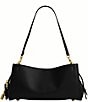 COACH Soft Grain Leather Rogue Shoulder Bag 34, Color:BLACK - Image 2