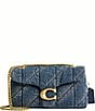 COACH Tabby Quilted Loved Denim Shoulder Bag - Image 1