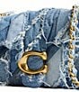 COACH Soft Quilted Patchwork Denim Tabby Shoulder Bag 26 - Image 5