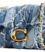 COACH Tabby 26 Repurposed Denim Patchwork Quilting Shoulder Bag - Image 6