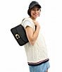 COACH Soft Tabby Shoulder Bag, Color:Black - Image 6