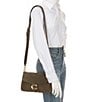 COACH Soft Tabby Suede Shoulder Bag, Color:Olive - Image 4