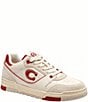 COACH Soho Leather Lace Up Sneakers - Image 1