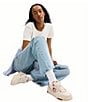 COACH Soho Leather Lace Up Sneakers - Image 5