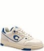 COACH Soho Leather Lace Up Sneakers - Image 1