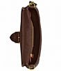 COACH SOHO Signature Jacquard Contrast Trim Shoulder Bag, Color:Oak Maple - Image 4