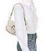 COACH Soho Signature Jacquard Shoulder Bag, Color:Cloud - Image 4
