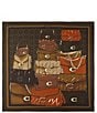 COACH Stacked Tabby Print Woven Silk Square Scarf - Image 3