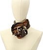 COACH Stacked Tabby Print Woven Silk Square Scarf - Image 6