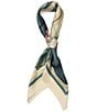 COACH Stacked Tabby Printed Silk Square Scarf, Color:Chalk Multi - Image 3