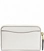 COACH Sticker Print Essential Small Zip Around Card Case, Color:Chalk Multi - Image 2
