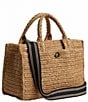COACH Straw Cargo 26 Tote Bag, Color:Natural - Image 2