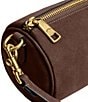 COACH Suede Barrel Shoulder Bag - Image 6