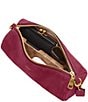 COACH Small Suede Barrel Shoulder Bag - Image 5