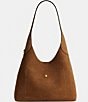 COACH Brooklyn 28 Suede Hobo Bag, Color:Cedar - Image 2