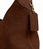 COACH Suede Brooklyn 34 Hobo Shoulder Bag - Image 6