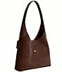 COACH Suede Brooklyn Hobo Shoulder Handle Bag 28 - Image 3