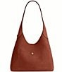 COACH Suede Brooklyn Hobo Shoulder Handle Bag 28 - Image 2