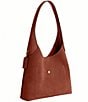 COACH Suede Brooklyn Hobo Shoulder Handle Bag 28 - Image 4
