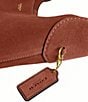 COACH Suede Brooklyn Hobo Shoulder Handle Bag 28 - Image 5