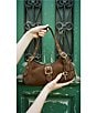 COACH Suede Drifter Double Handle Shoulder Bag 31 - Image 5