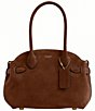 Coach Suede Empire 21 Handle Satchel Bag - Image 1