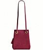 COACH Suede Jade Mini Drawstring Bag - Image 2