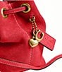 COACH Jade Suede Mini Drawstring Bag - Image 6