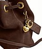 COACH Jade Suede Mini Drawstring Bag - Image 5
