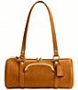 COACH The Coach Originals Kiss Lock 28 Suede Barrel Shoulder Bag - Image 1