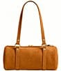 COACH The Coach Originals Kiss Lock 28 Suede Barrel Shoulder Bag - Image 3
