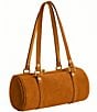 COACH The Coach Originals Kiss Lock 28 Suede Barrel Shoulder Bag - Image 5