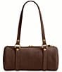 COACH The Coach Originals Kiss Lock 28 Suede Barrel Shoulder Bag - Image 3