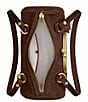 COACH The Coach Originals Kiss Lock 28 Suede Barrel Shoulder Bag - Image 4