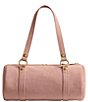 COACH Suede Kisslock Barrel Bag - Image 2