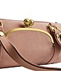 COACH Suede Kisslock Barrel Bag - Image 6