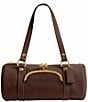 COACH The Coach Originals Suede Kisslock Barrel Bag - Image 1