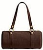 COACH The Coach Originals Suede Kisslock Barrel Bag - Image 3