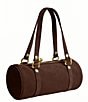 COACH The Coach Originals Suede Kisslock Barrel Bag - Image 5