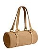 COACH The Coach Originals Suede Kisslock Barrel Bag - Image 6