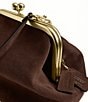 COACH Suede Kisslock Frame Bag 27 - Image 6