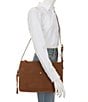 COACH Suede Mott Messenger Bag 33 - Image 4