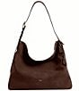 COACH Suede Mott Slouchy Messenger Bag - Image 1