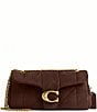 COACH Suede Quilted Tabby Shoulder Bag 26 - Image 1