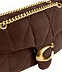 COACH Suede Quilted Tabby Shoulder Bag 26 - Image 5